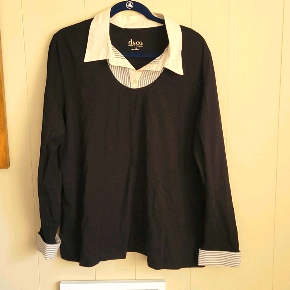 Denim & Co blouse